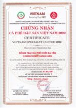 CN CÀ PHÊ ĐẶC SẢN 2022