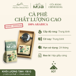[Premium] Set Cà Phê Chất Lượng Cao 100% Arabica Natural MJA - Rang Mộc Nguyên Chất Cao Cấp - 95% Trái Chín - Hộp 150g - Ảnh 2