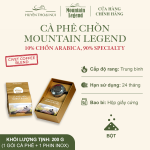 Cà Phê Chồn Cao Cấp Mountain Legend - 10% Real Civet Arabica & 90% Selected Beans Specialty Coffee - Hộp 200gr Tặng Phin (Bột) - Ảnh 3