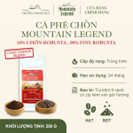 Cà Phê Chồn Cao Cấp Mountain Legend - 10% Real Civet Arabica & 90% Selected Beans Specialty Coffee - Túi 250g (Bột/Hạt) - Ảnh 3