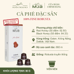 [Selected Coffee Beans] Cà Phê Đặc Sản Dạng Viên Nén Cao Cấp Fine Robusta M'JA - Đạt chuẩn SCA 80+ - Hạt Tuyển Chọn - 100% Robusta - Hộp 60g - Ảnh 3