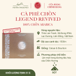 Cà Phê Chồn Cao Cấp Arabica Legend Revived - 100% Authentic Civet Coffee - Lên men tự nhiên - Hộp Giấy Mỹ Thuật 51g (Bột) - Ảnh 2