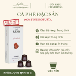[Selected Coffee Beans] Cà Phê Đặc Sản Dạng Viên Nén Cao Cấp Fine Robusta M'JA - Đạt chuẩn SCA 80+ - Hạt Tuyển Chọn - 100% Robusta - Hộp 60g - Ảnh 4