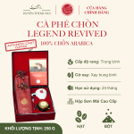 Cà Phê Chồn Cao Cấp Arabica Legend Revived - 100% Authentic Civet Coffee - Lên men tự nhiên - Hộp Sơn Mài Cao Cấp 250g (Hạt/Bột) - Ảnh 3