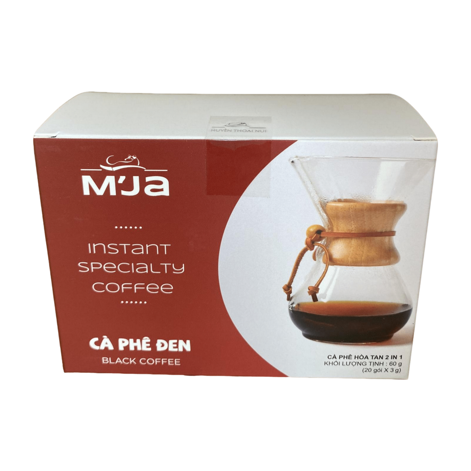 mja_black_60g_2.png Cà Phê Đen Hòa Tan M'JA (Black Instant Coffee) 60g - Vị Cà Phê Đậm Đà Mạnh Mẽ - Ảnh 2