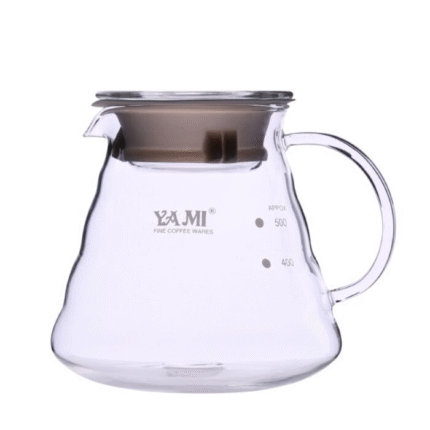 Bình Server Pour Over Thủy Tinh 600ml YAMI (YM5096)