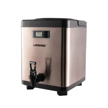 Bình Ủ Trà Thép Không Gỉ 8L Có Đồng Hồ Nhiệt LEHEHE-820