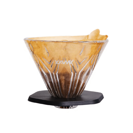 Phễu Lọc Pour Over Bông Tuyết Thủy Tinh YAMI (YM5012)