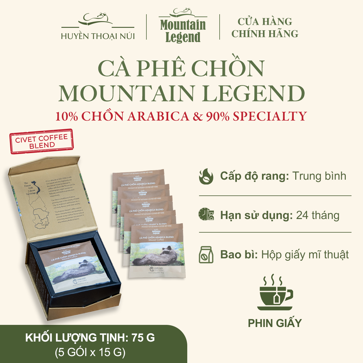 Top thương hiệu cà phê chồn hiện nay cao cấp, chất lượng 7 POST 2