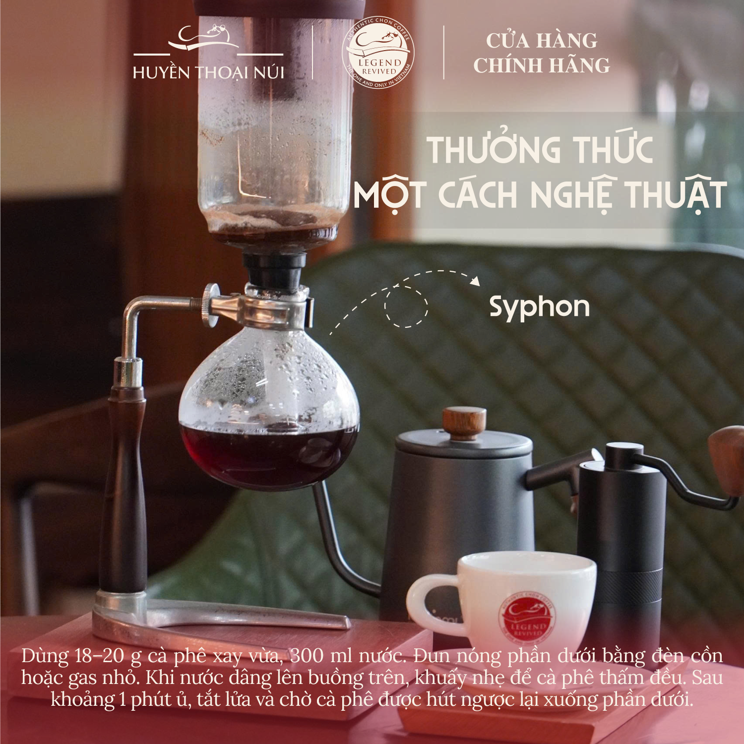 Tận hưởng cà phê chồn