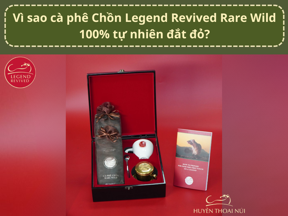 vi sao ca phe Chon Legend Revived Rare Wild 100 tu nhien dat do 1